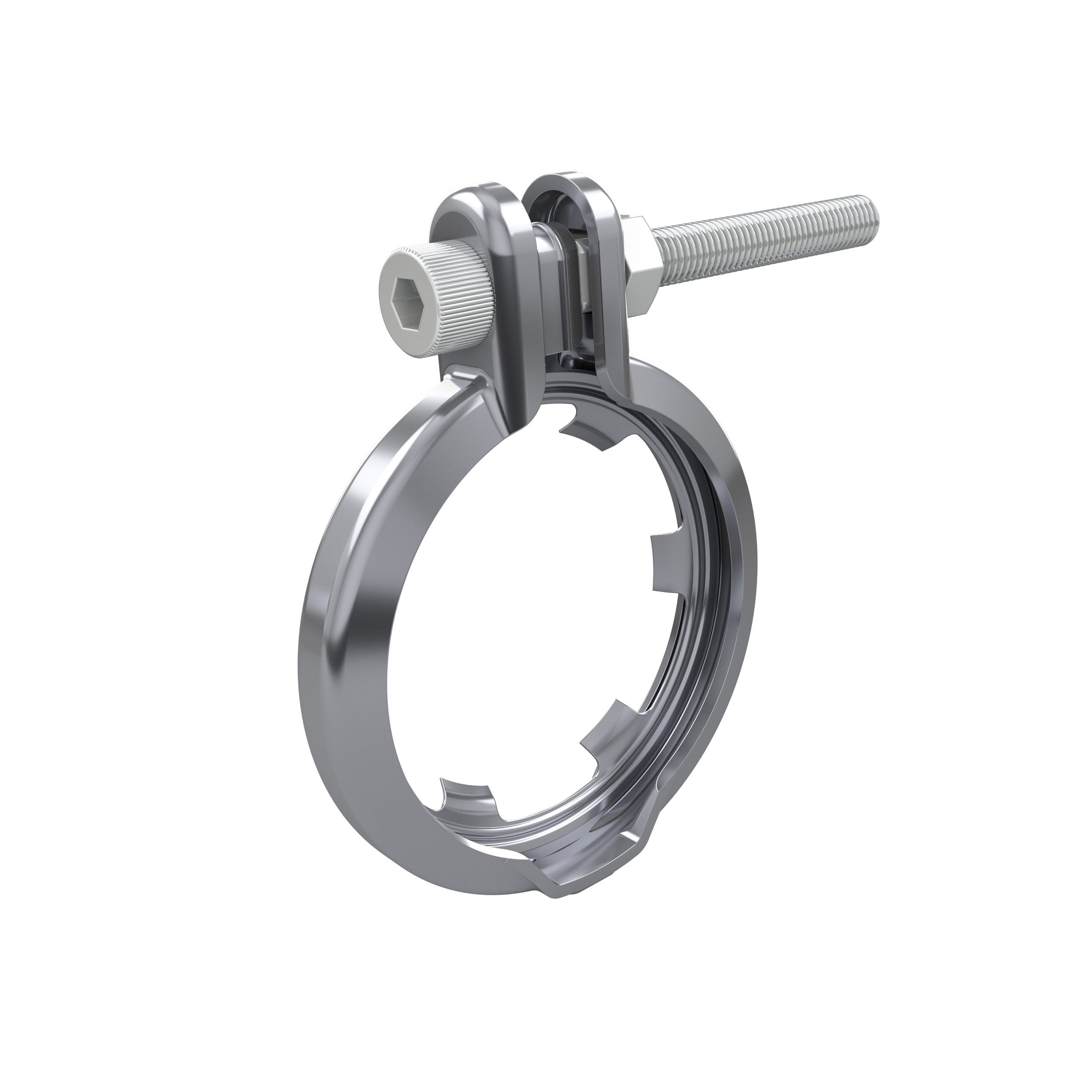 integrated gasket clamp