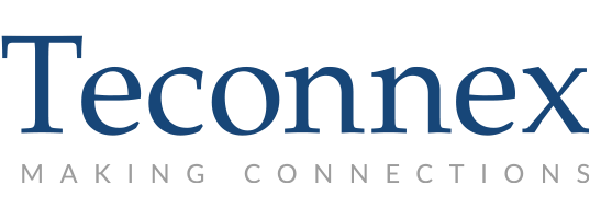 teconnex brand logo teconnex making connections