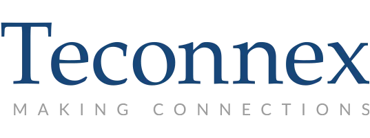 teconnex brand logo teconnex making connections